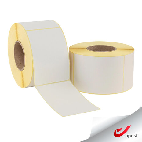 Bpost verzendlabel 102 x 150 mm (1.000 op rol)