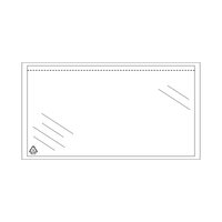 Paklijstenvelop DL blanco