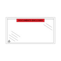 Paklijstenvelop DL documents enclosed
